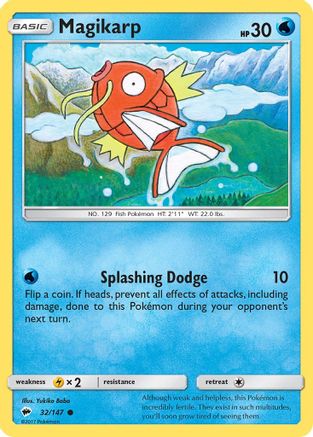 Magikarp (32)/147 Common Reverse Holofoil