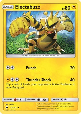 Electabuzz (42)/147 Uncommon