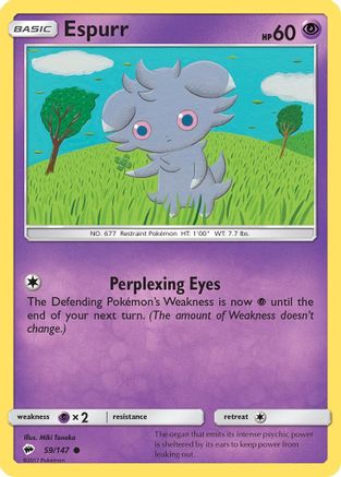 Espurr (59)/147 Common Reverse Holofoil