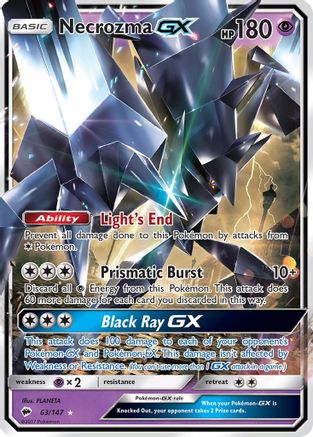 Necrozma GX (63)/147 Ultra Rare Holofoil