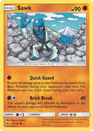 Sawk (72)/147 Common