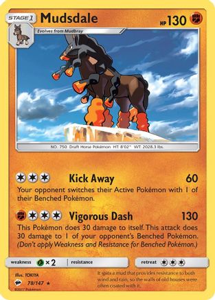 Mudsdale (78)/147 Rare