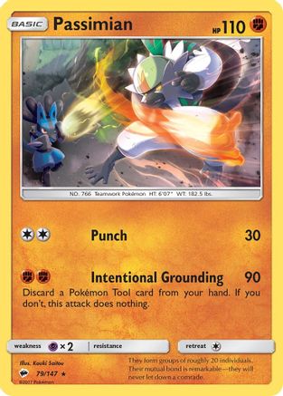 Passimian (79)/147 Rare Reverse Holofoil