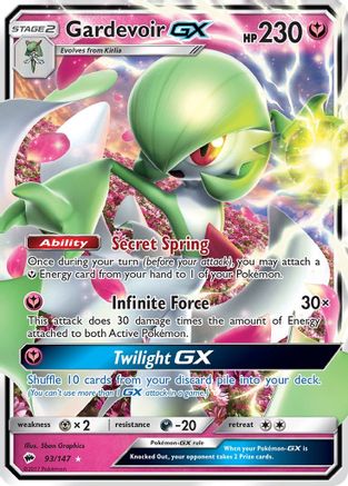 Gardevoir GX (93)/147 Ultra Rare Holofoil