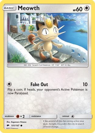 Meowth (101)/147 Common