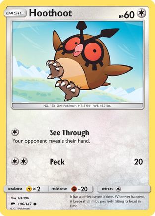 Hoothoot (106)/147 Common