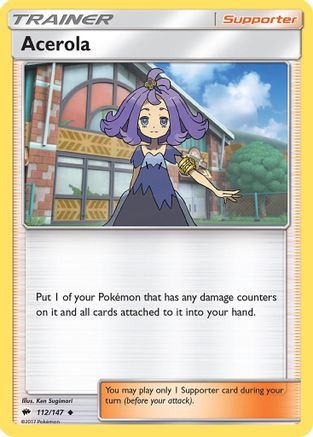 Acerola (112)/147 Uncommon Reverse Holofoil