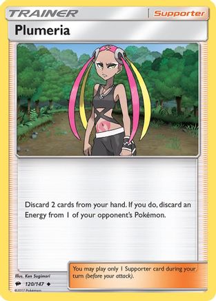 Plumeria (120)/147 Uncommon Reverse Holofoil