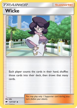 Wicke (127)/147 Uncommon Reverse Holofoil