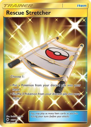 Rescue Stretcher (Secret) (165)/147 Secret Rare Holofoil
