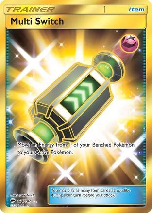 Multi Switch (Secret) (164)/147 Secret Rare Holofoil