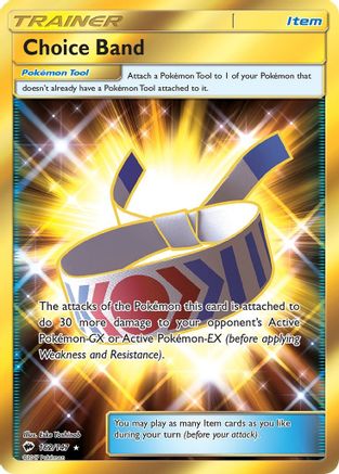 Choice Band (Secret) (162)/147 Secret Rare Holofoil