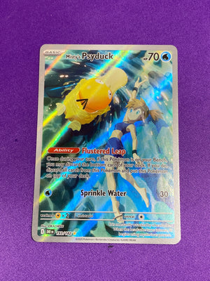 Misty's Psyduck - 193/182 Illustration Rare Holofoil (Cabinet-NM)