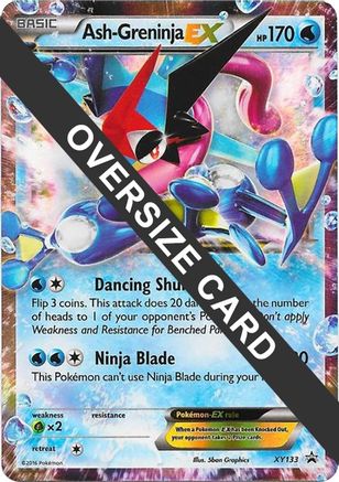 Ash-Greninja EX - XY133 (XY Black Star Promos) (XY133) Promo Holofoil