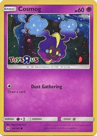 Cosmog - 64/149 (Toys R Us Promo) (64) Promo Holofoil