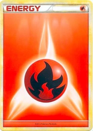 Fire Energy (2010 Unnumbered HGSS Style Non-Holo) Promo