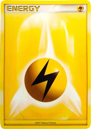 Lightning Energy (2007 Unnumbered D/P Style Non-Holo) Promo