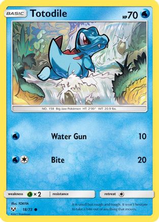 Totodile (18)/73 Common