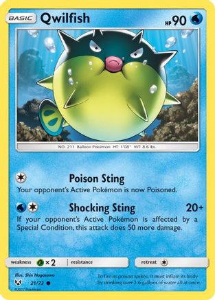 Qwilfish (21)/73 Common