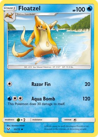 Floatzel (23)/73 Uncommon