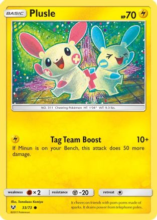 Plusle (33)/73 Common