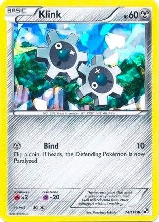 Klink - 74/114 (Cracked Ice Holo) (74) Promo Holofoil