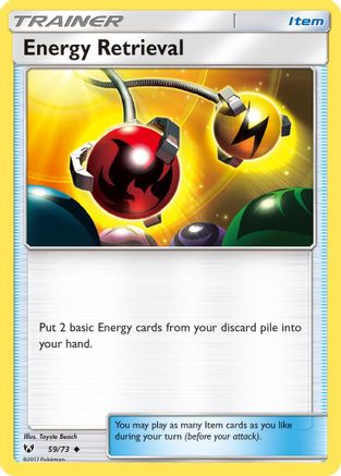 Energy Retrieval (59)/73 Uncommon Reverse Holofoil