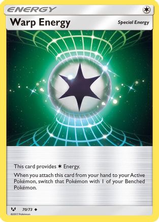 Warp Energy (70)/73 Uncommon Reverse Holofoil
