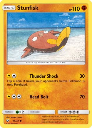 Stunfisk (46)/73 Common Reverse Holofoil