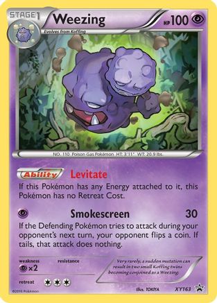 Weezing - XY163 (XY163)/211 Promo Holofoil