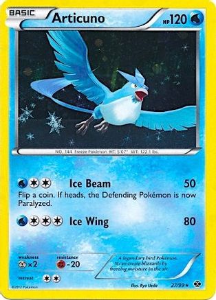 Articuno - 27/99 (Next Destinies) (27) Promo Holofoil