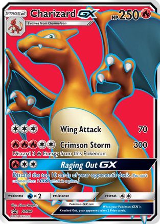 Lightly Played Charizard GX - SM60 (SM60)/248 Promo Holofoil (Cabinet-LP)