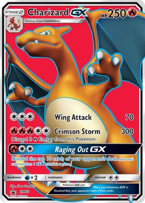 Lightly Played Charizard GX - SM60 (SM60)/248 Promo Holofoil (Cabinet-LP)