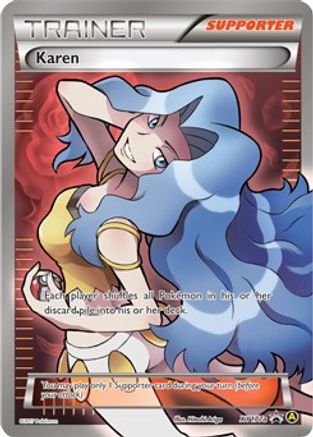 Karen - XY177a (XY177a)/211 Promo Holofoil