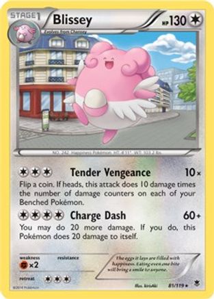 Blissey - 81/119 (Cosmos Holo) (81) Promo Holofoil