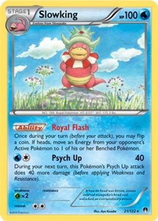 Slowking - 21/122 (Cosmos Holo) Promo Holofoil
