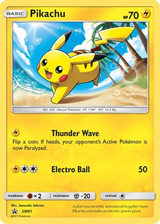 Pikachu - SM81 (SM81)/248 Promo Holofoil