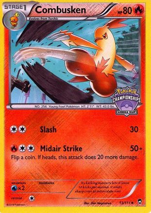 Combusken - 13/111 (Arena Cup Championships) (13) Promo Reverse Holofoil