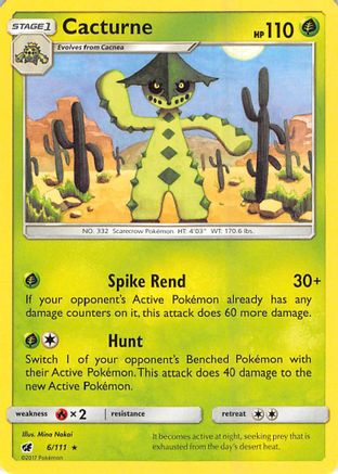 Cacturne (6)/111 Rare