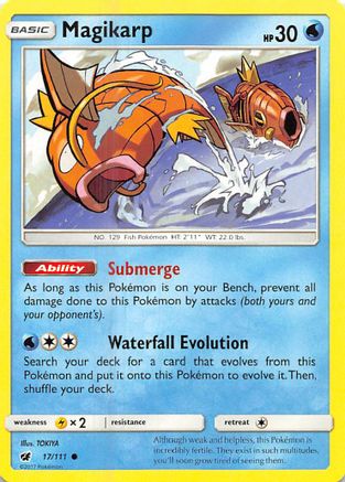 Magikarp (17)/111 Common Reverse Holofoil