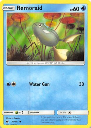 Remoraid (22)/111 Common Reverse Holofoil