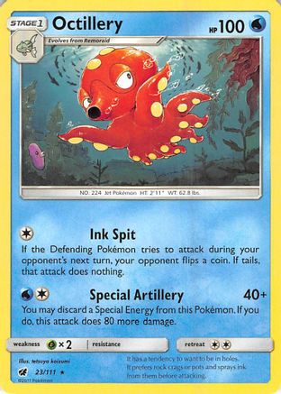 Octillery (23)/111 Rare Reverse Holofoil
