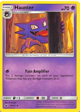 Haunter (37)/111 Uncommon Reverse Holofoil