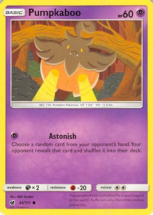 Pumpkaboo (44)/111 Common Reverse Holofoil