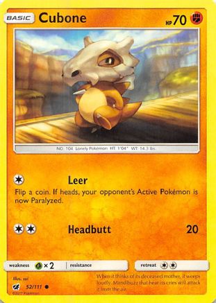 Cubone (52)/111 Common