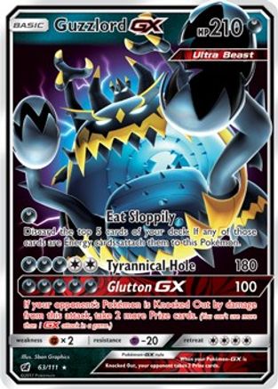Guzzlord GX (63)/111 Ultra Rare Holofoil