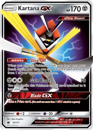 Kartana GX (70)/111 Ultra Rare Holofoil