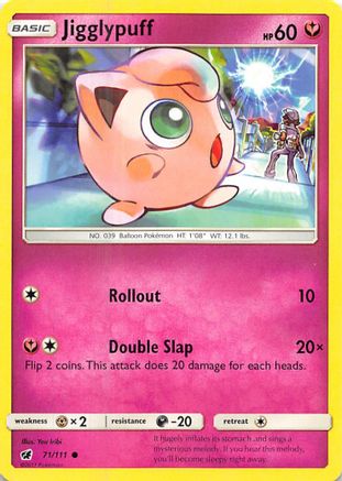 Jigglypuff (71)/111 Common Reverse Holofoil