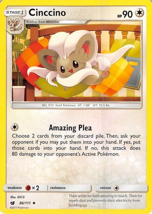 Cinccino (86)/111 Uncommon