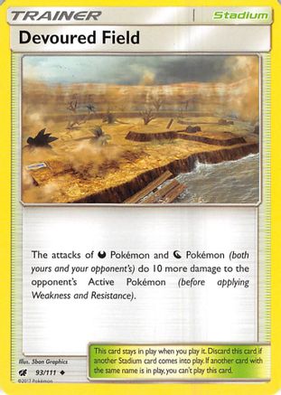 Devoured Field (93)/111 Uncommon Reverse Holofoil